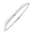 thumbnail image 1 of JbSPs 10K White Gold Slip-On Bangle Bracelet, 1 of 2