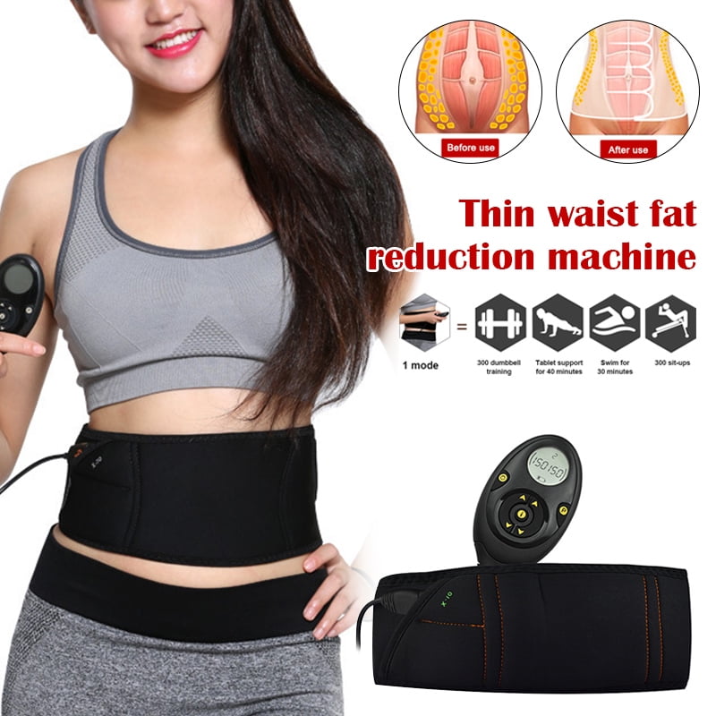 Electric Slimming Belt Weight Lose Vibration Massage Fat Burning Belt for Men Women New - Walmart.com