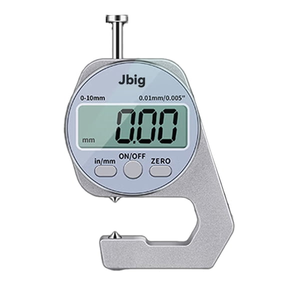 Jbig Appliances for measuring the thickness of leather, Thickness Meter Precise Electronic Micrometer with LCD Display