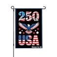 thumbnail image 1 of Jbralid 250th Usa American Eagle Flag With Stars And Stripes Design For Spring Summer Home Outdoor Garden Yard Door Decor 12x18 inch, 1 of 5