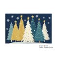 thumbnail image 1 of Jbralid Christmas Tree Pattern Linen Placemat Set of 8 for Home Kitchen Table Decor 12x18 inch, 1 of 5