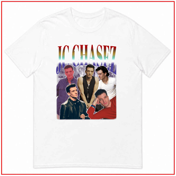 Jc Chasez T Shirt 90s Retro Tribute Pop Music Fan Unisex T-Shirt V12682 Size S-5XL