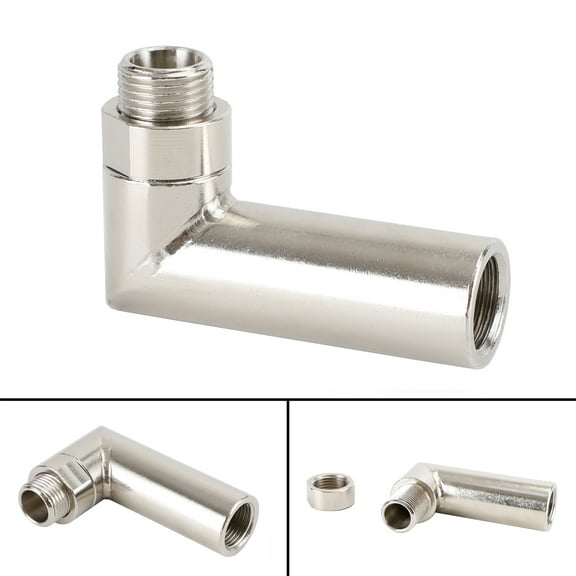 Jcarpart Car Sensor Angled Extender Spacer 90 Degree 02 Bung Extension M18 X 1.5 For Any Thread Size Of 18mm