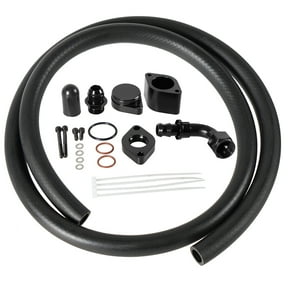 Jcarpart Turbo Piping Kit CCV PCV Reroute Kit For 2011-2023 Ford 6.7L Powerstroke Diesel
