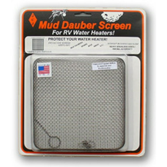 Jcj W-600 Mud Dauber Screen For Rv Water Heater
