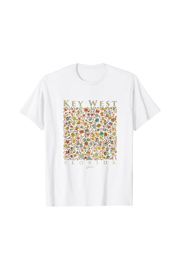 Jcombs: Key West Fl Seashell Collection T-Shirt