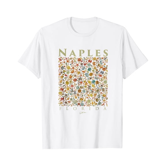 Jcombs: Naples Fl Seashell Collection T-Shirt