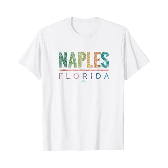 Jcombs: Naples Florida Seashell Shadows T-Shirt