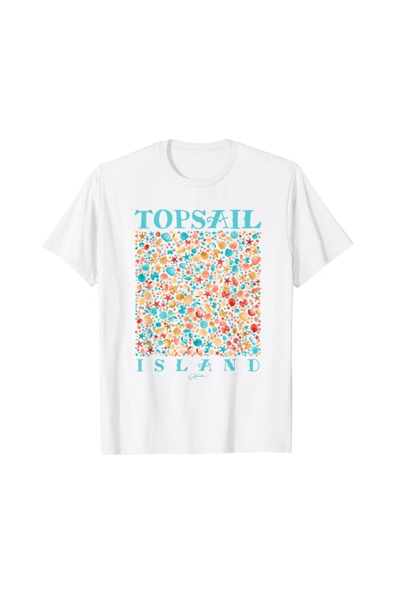 Jcombs: Topsail Island Nc Seashell Collection T-Shirt
