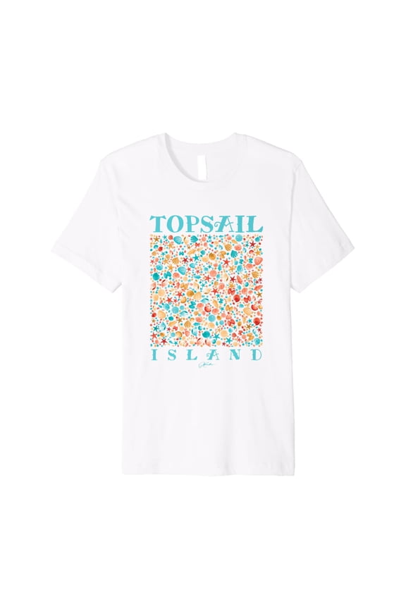 Jcombs: Topsail Island Nc Seashell Collection T-Shirt