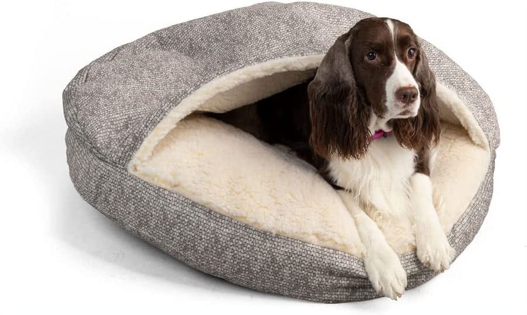 Jcwfuno Luxury Cozy Cave Pet Bed