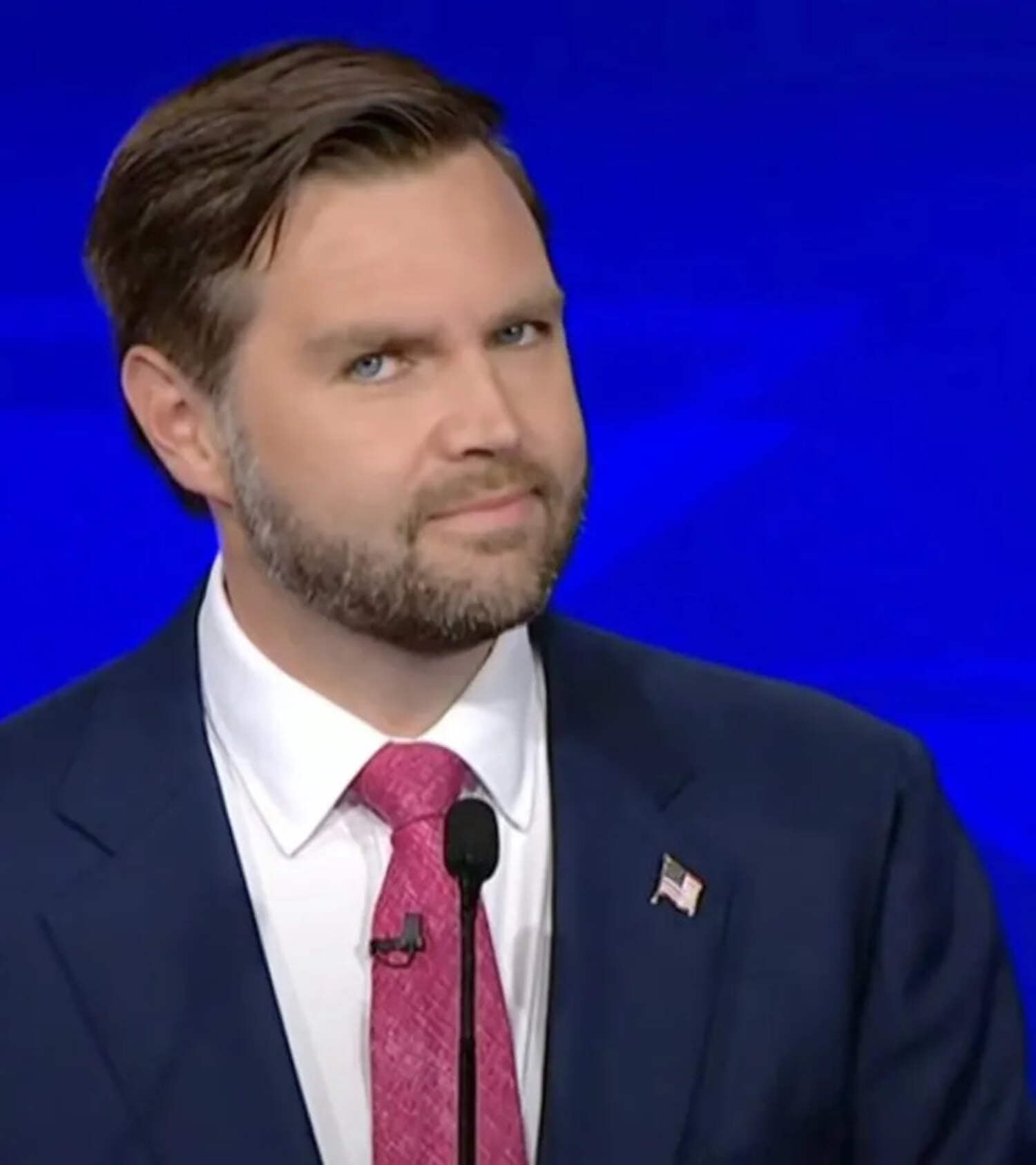 Jd Vance Debate Funny Meme Face Glossy Poster Picture Photo Print
