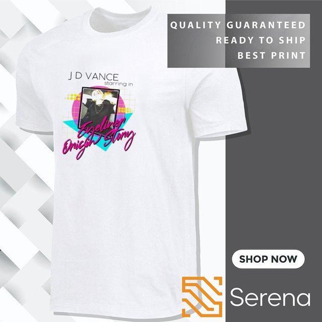 Jd Vance Starring In Eyeliner Origin Stony Shirt