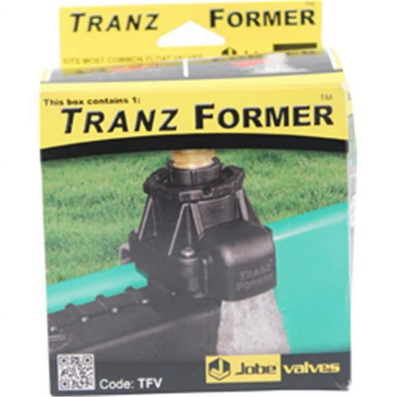 Jdj Solutions 082054 Jobe Valves Tranz Former Valve - Black, 0.75 In.