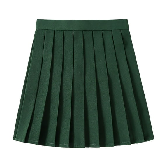 Jdkau Skirts for Women Pleated Skirts High Waisted Tennis Skirt Athletic Skorts Summer Skirts for Women Workout Golf Skort(Dark Green,M)