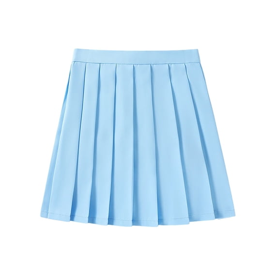 Jdkau Skirts for Women Pleated Skirts High Waisted Tennis Skirt Athletic Skorts Summer Skirts for Women Workout Golf Skort（Light Blue,L）