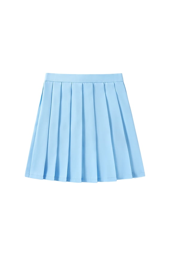 Skirts for Women Pleated Skirts High Waisted Tennis Skirt Athletic Skorts Summer Skirts for Women Workout Golf Skort(Light Blue,L)