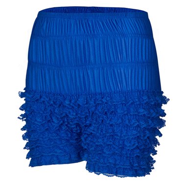 SHENHE Women's Plus Size Y2K Ruffle Shorts - Lolita Bow Bloomers With Elastic Waist