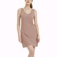 thumbnail image 1 of Jdlsppl Women's Soft Shapewear Full Slip for Under Dresses Lingerie Body Shaper Comfy Lightweight Sleeveless Cami Dark Nude 0-2, 1 of 1