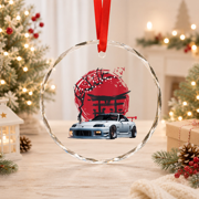 Jdm Car Tuning Japanese Domestic Market Skyline Automotive Glass Ornament