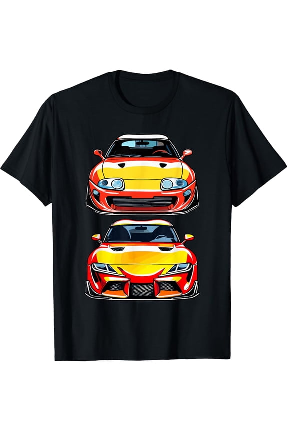 Jdm Supra Generations 2Jz Stance Graphic, For Car Racers T-Shirt