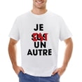 thumbnail image 1 of Je Est Un Autre Men’s T-Shirt 100% Cotton Casual Short Sleeve Tops Gift Tee White 3XL, 1 of 5