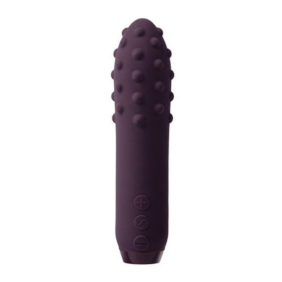 Je Joue Duet Rechargeable Silicone Multi-Surfaced Bullet Vibrator Purple