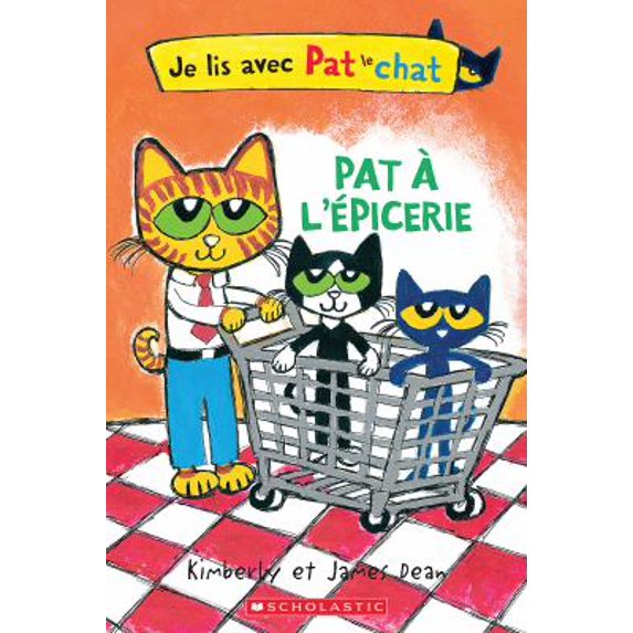 Pre-Owned Je Lis Avec Pat Le Chat: Pat À l'Épicerie (Paperback) 144318070X 9781443180702
