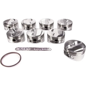 Je Pistons 182033 Domed Piston Set For Small Block Fits/For Chevy