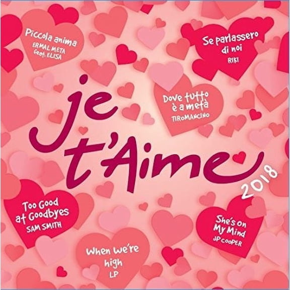 Je T'aime 2018 / Various (CD)