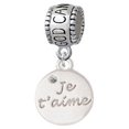 thumbnail image 1 of Je T'aime Disc - God Can Charm Bead, 1 of 1