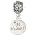 thumbnail image 1 of Je T'aime Disc - Good Luck Charm Bead, 1 of 1