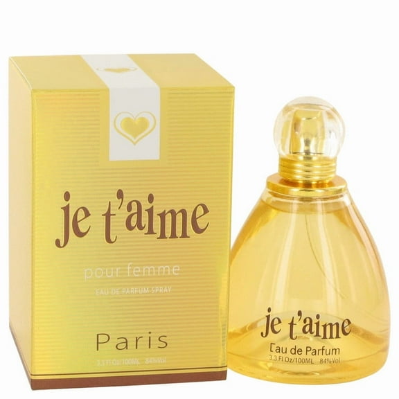 Je T'aime Perfume By YZY Perfume Eau De Parfum Spray 3.3 oz