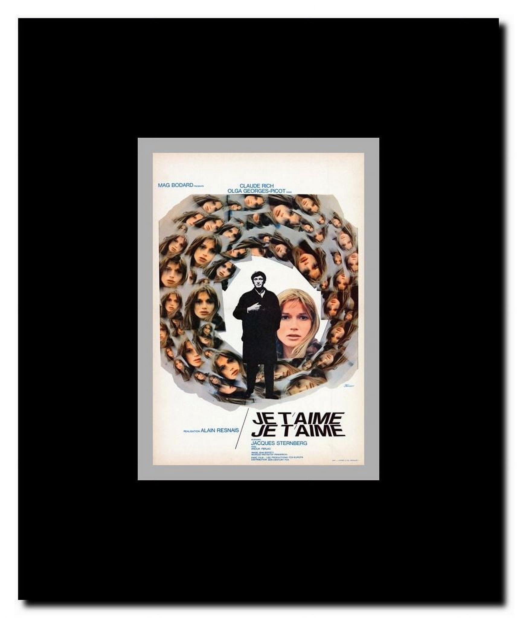 Je t'aime Framed Movie Poster