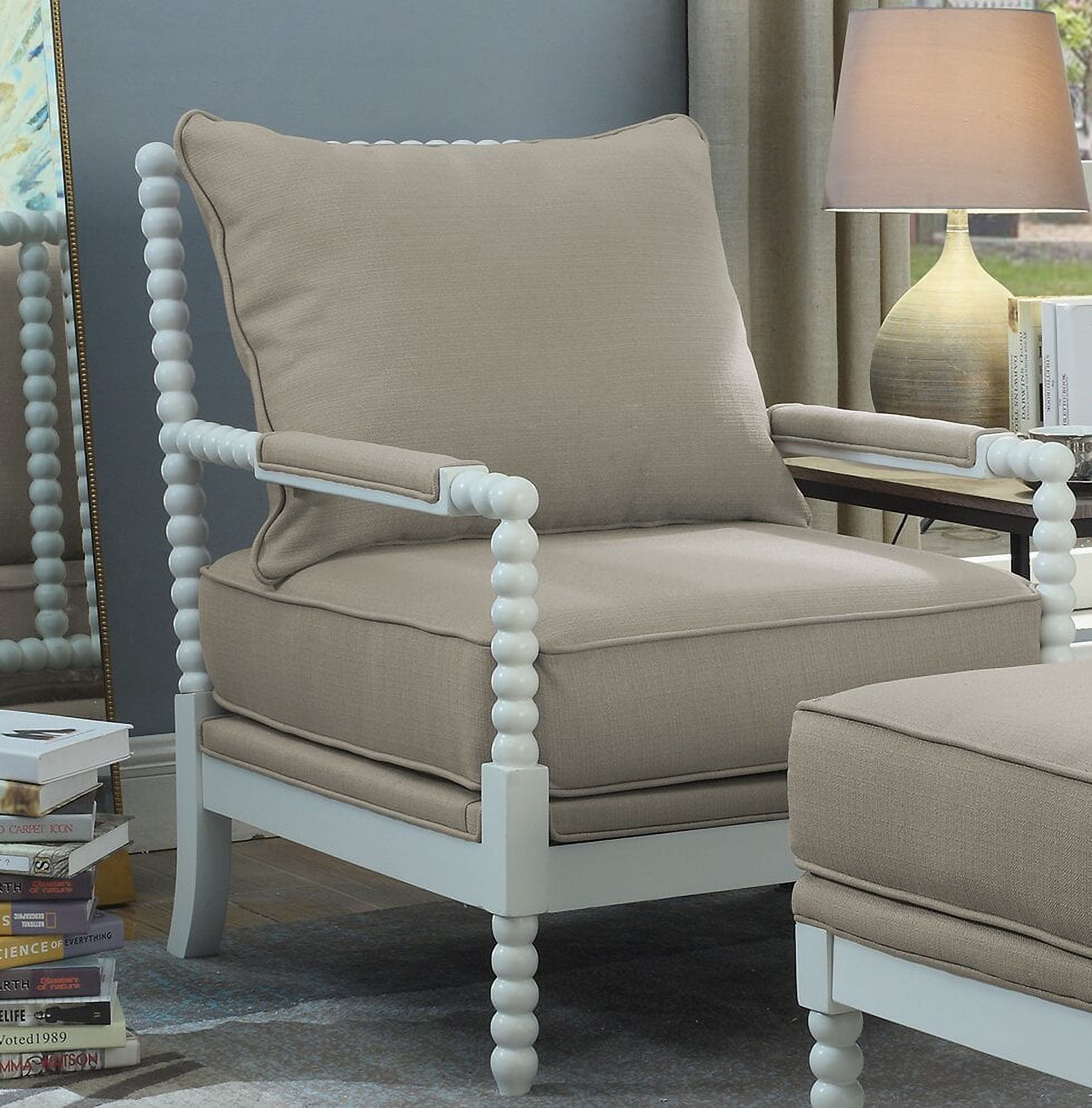 Jenae armchair cheap and ottoman