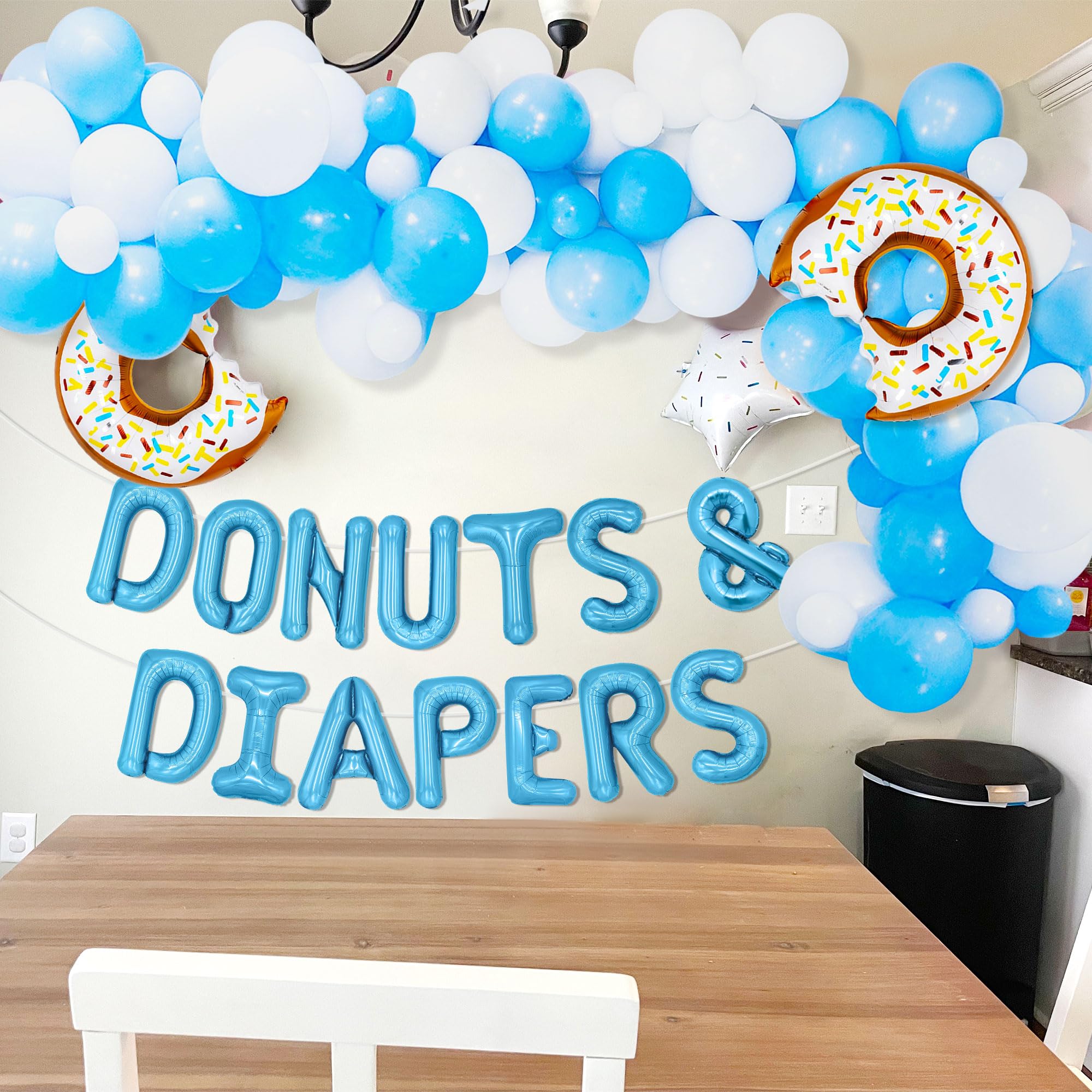 Donuts And Diapers Baby Shower Invitation Diaper Party Donut