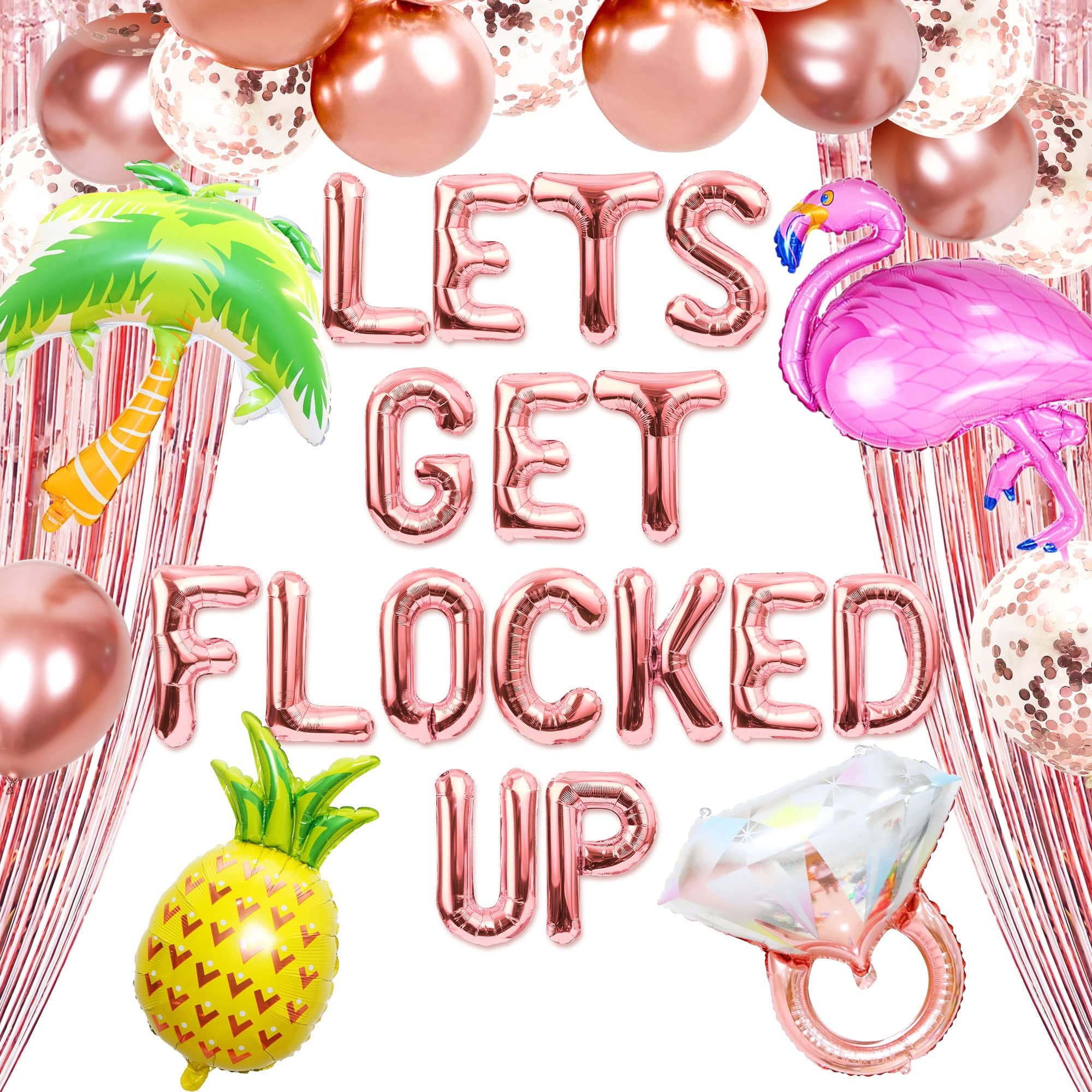 3dRose 'Lets Get Flocked Up' Flagge – Lustiges Flamingo & Margarita Motiv, 30,5 X 45,7 Cm, Aus Polyester