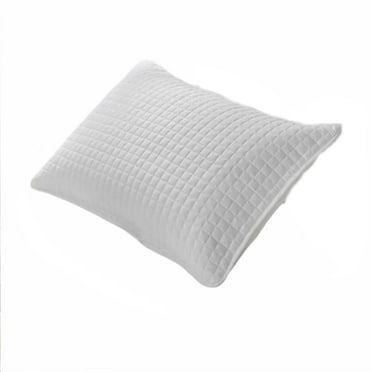 Jeabatt King Size Goose Feather And Down Soft Cotton Bed Pillow Core Isolation Cover, 1 Pack