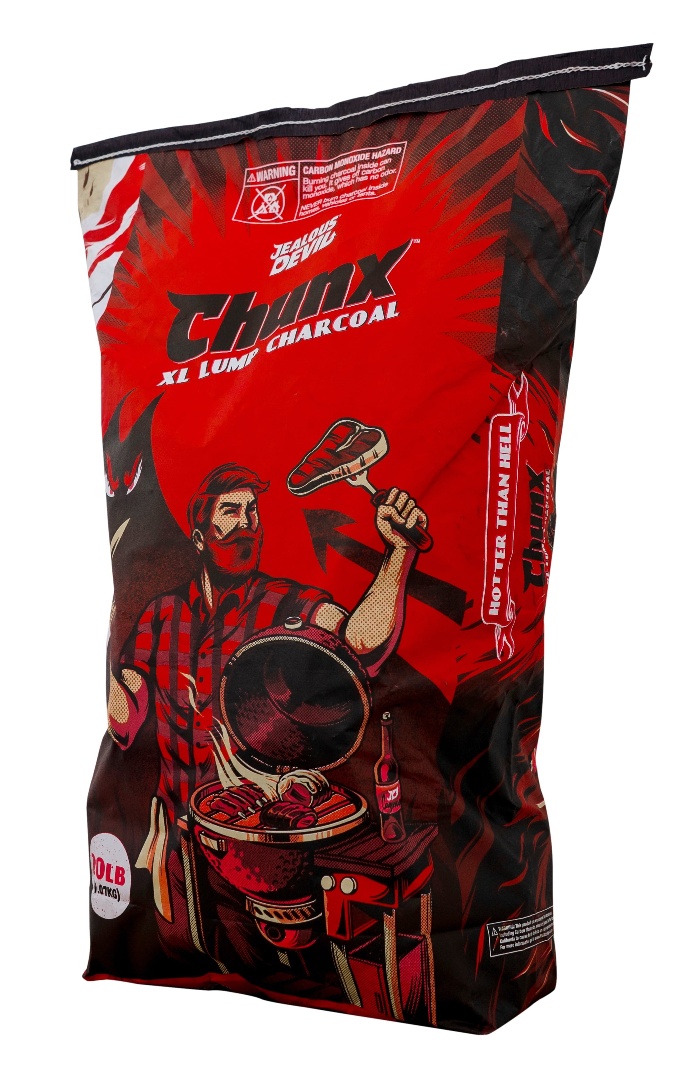31" Pure Heaven Hardwood XL Lump Charcoal for Grilling
