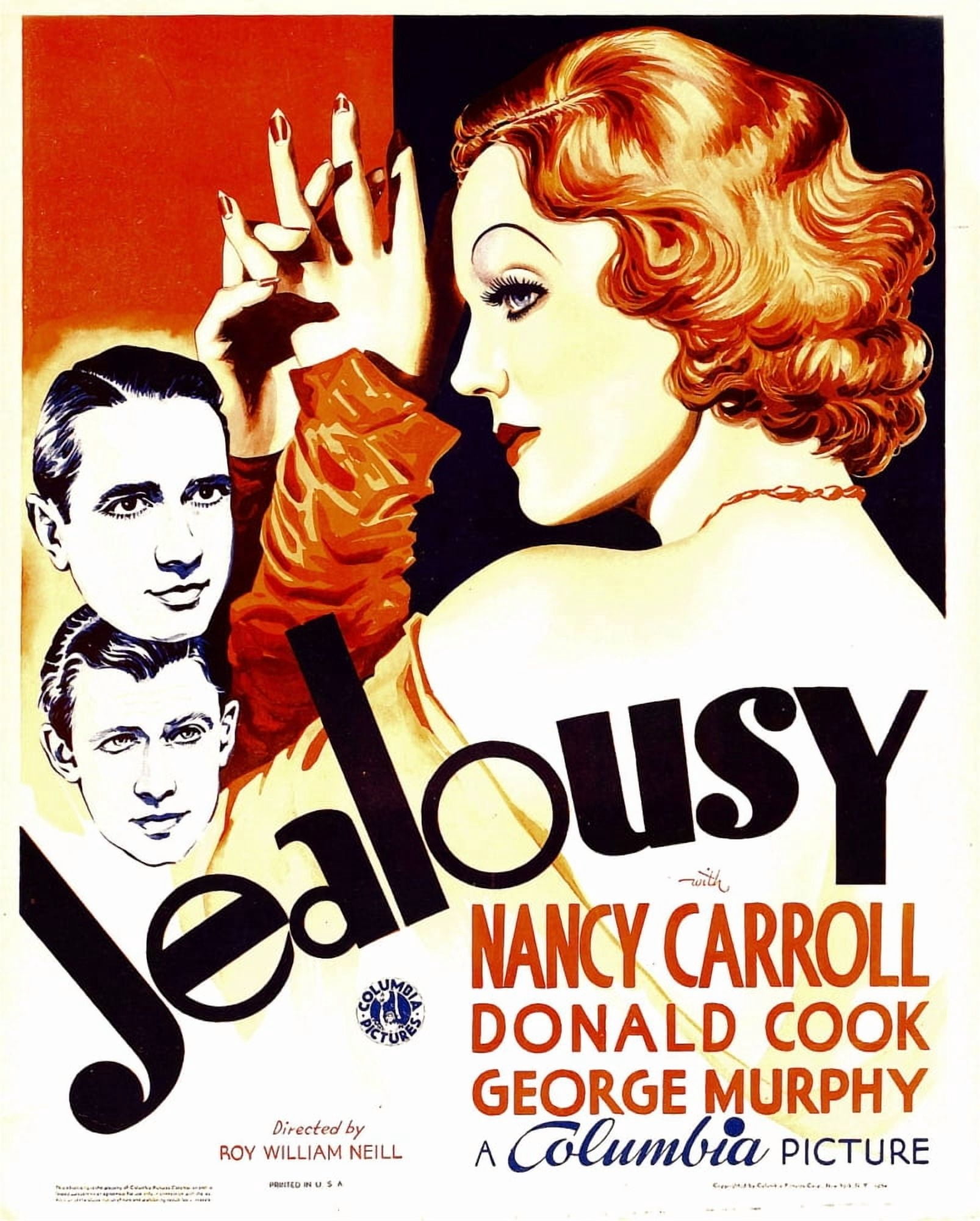 Jealousy Canvas Art - (11 x 17)