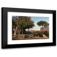 thumbnail image 1 of Jean-Achille Benouville 24x17 Black Modern Framed Museum Art Print Titled - Colosseum Viewed from the Palatine (1844), 1 of 5