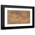 thumbnail image 1 of Jean-Antoine Watteau 14x11 Black Modern Framed Museum Art Print Titled - The Remedy (1716-1717), 1 of 5