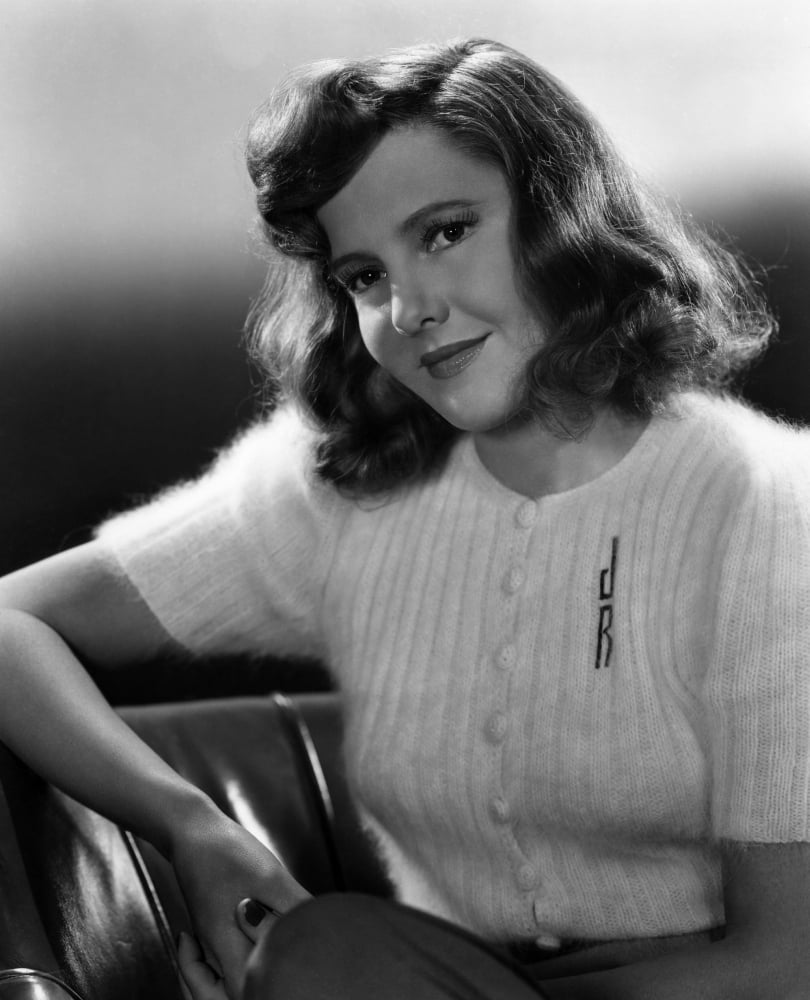 Jean Arthur Canvas Art - (16 x 20)