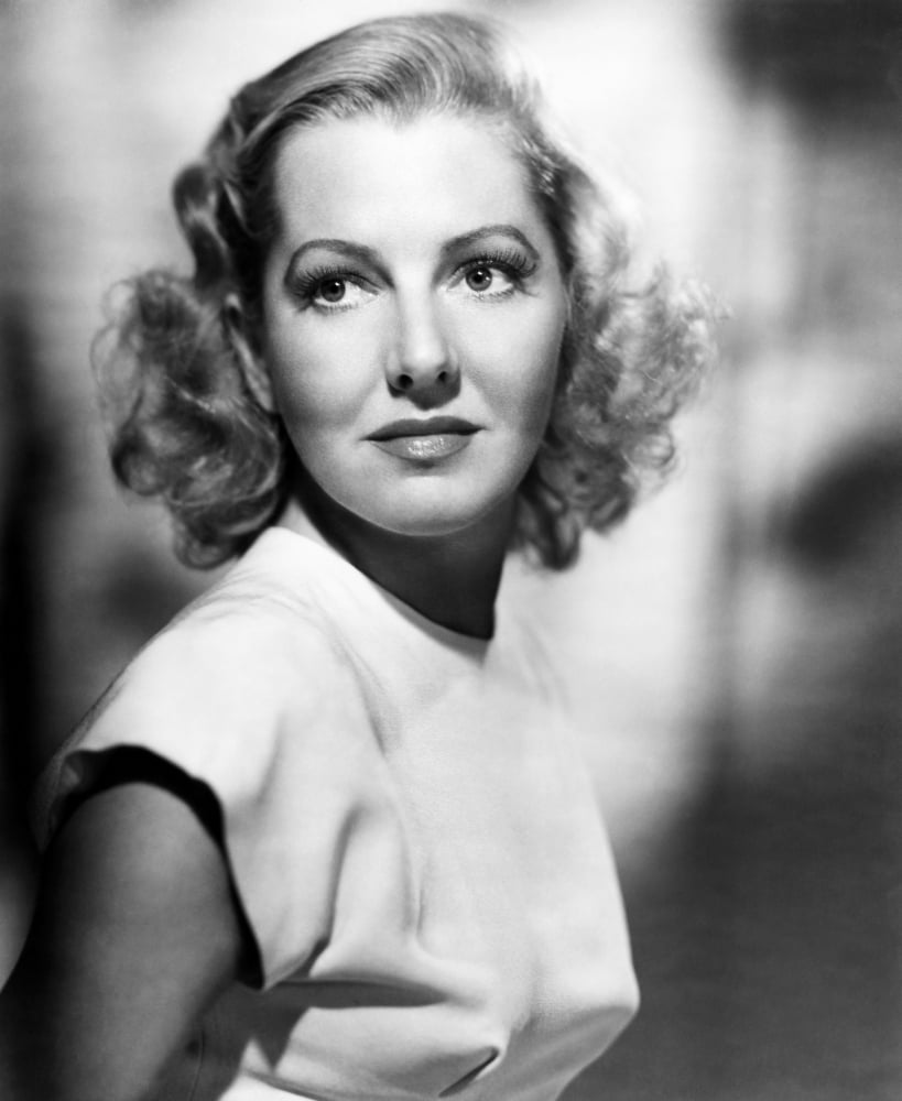 Jean Arthur Canvas Art - (16 x 20)