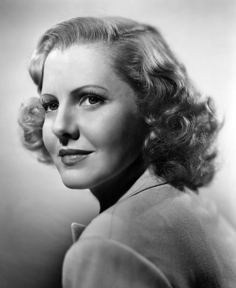 Jean Arthur Canvas Art - (16 x 20)