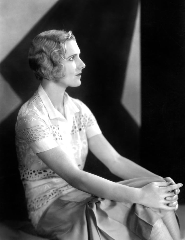 Jean Arthur Canvas Art - (16 x 20)