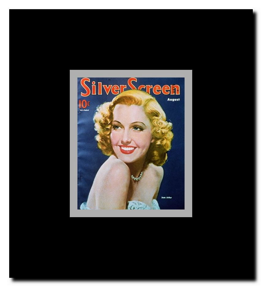 Jean Arthur Framed Movie Poster
