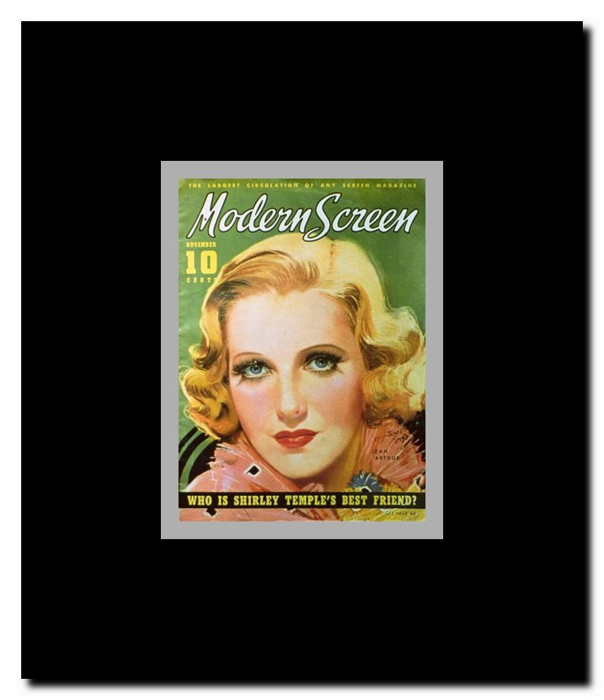Jean Arthur Framed Movie Poster