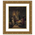 thumbnail image 1 of Jean Auguste Dominique Ingres 20x24 Gold Ornate Framed and Double Matted Museum Art Print Titled - Virgil Reading from the Aeneid (1864), 1 of 4