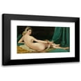 thumbnail image 1 of Jean Auguste Dominique Ingres 24x15 Black Modern Framed Museum Art Print Titled - Odalisque (About 1830), 1 of 1